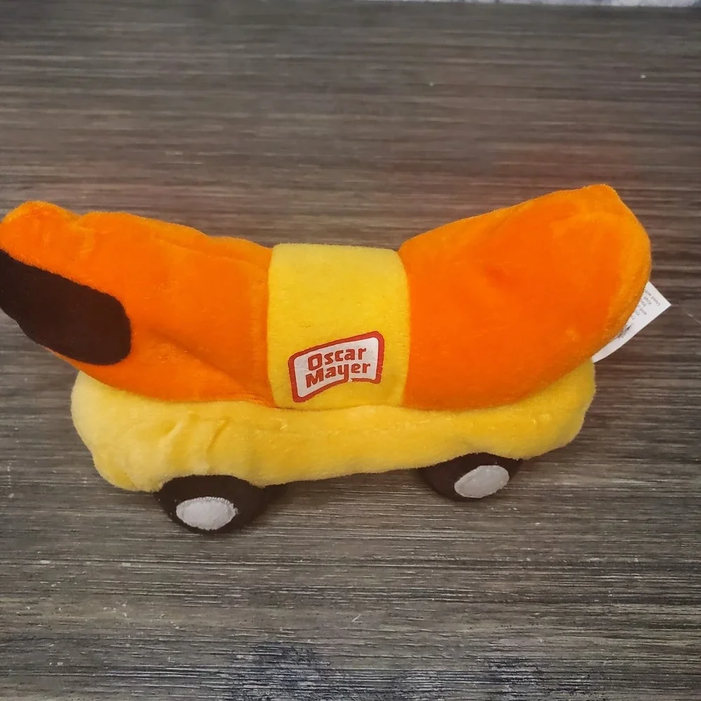 Oscar Mayer Wienermobile Hot Dog Plush Stuffed Beanie The Bean Bag Foodie Toy 7